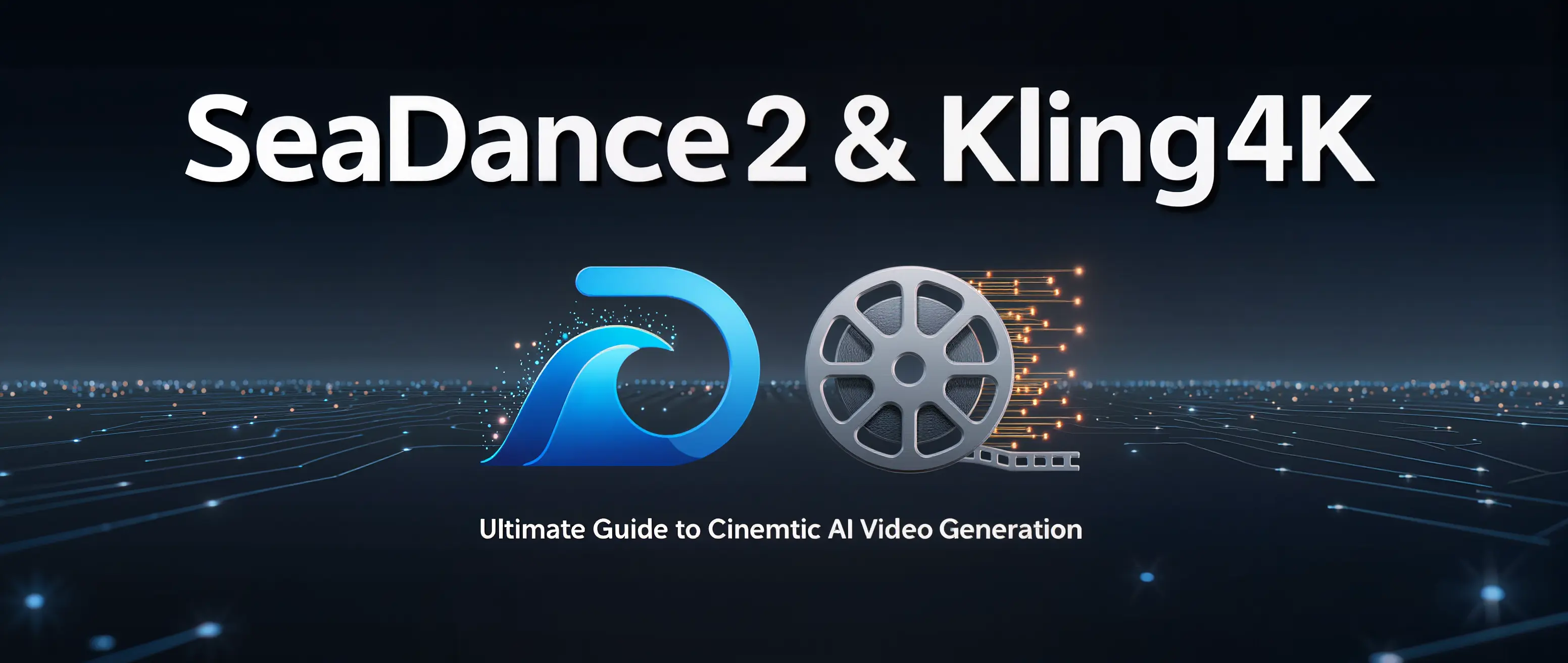 Cinematic AI video generation interface rendering 4K footage