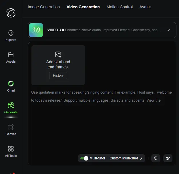 Advanced Kling AI multi-layer motion brush setting interface